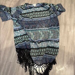 paisley beach cover up